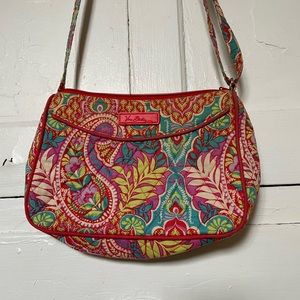 Vera Bradley cross body bag with adjustable strap